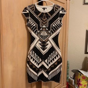 Express sequins dress
